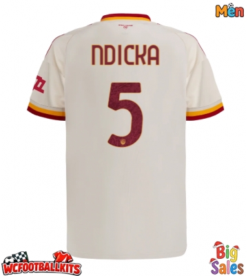 AS Roma Evan Ndicka #5 Replica Away Stadium Shirt 2026-27 Short Sleeve